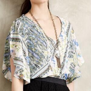 Maeve Multicolor Floral Blouse